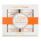 BCL spa mandarin & mango starter kit skin care unisex  4pcs